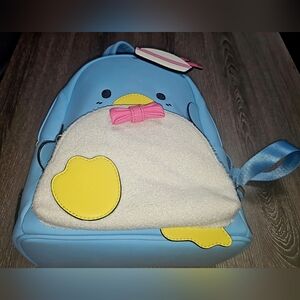 Loungefly Sanrio Tuxedo Sam backpack Light Blue/plus Trim